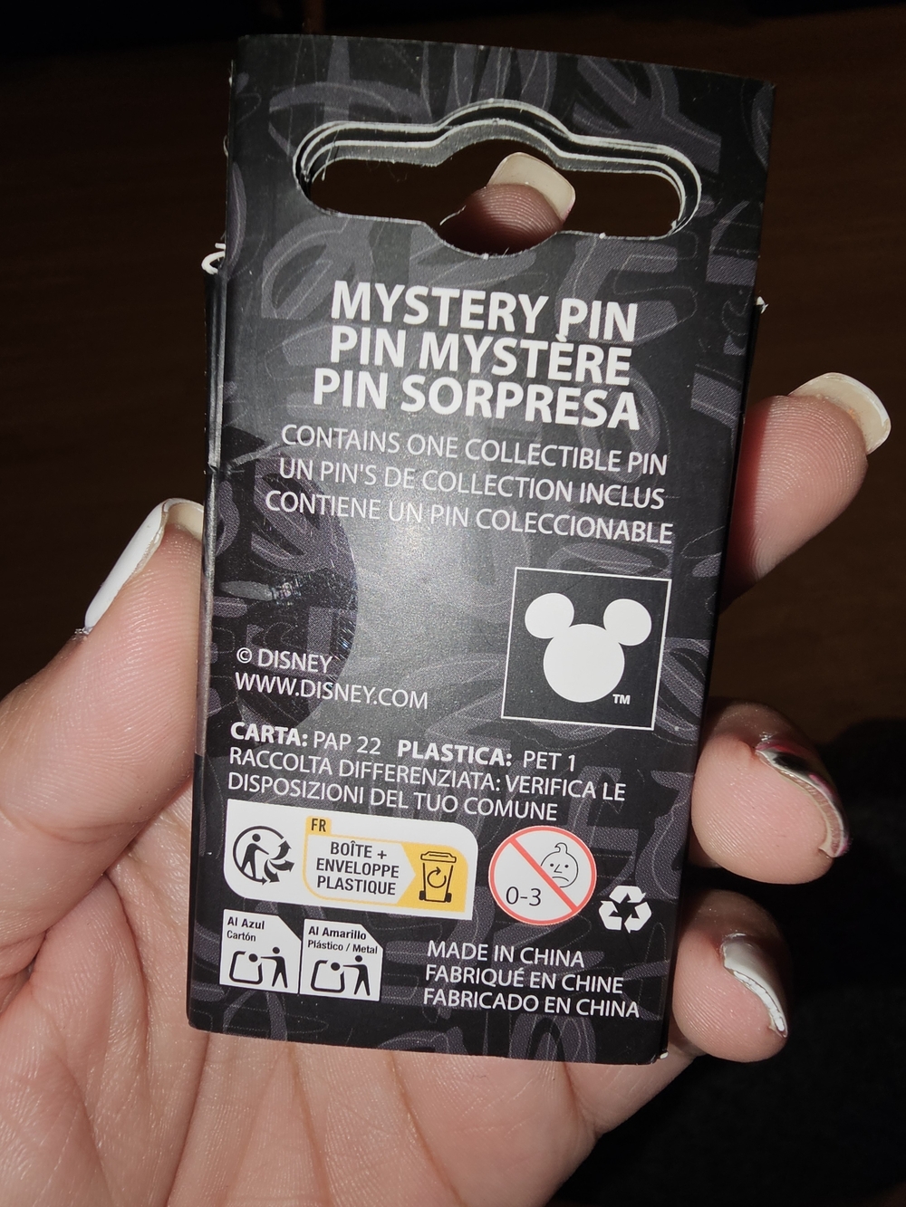 Disney Mystery Pin Box& Disney Land Pin - Picture 2 of 4
